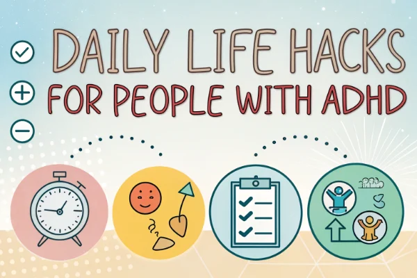 Daily life hacks that actually work for people with ADHD