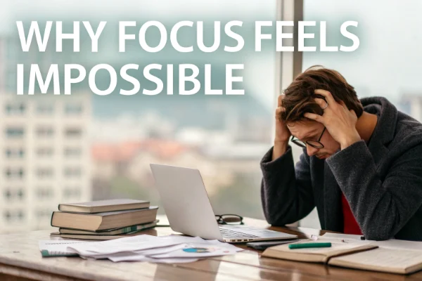 Why focus feels impossible